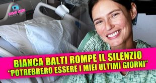 Bianca Balti rompe il silenzio