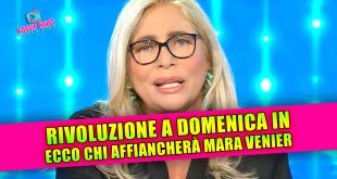 RVOLUZIONE A DOMENICA IN: ecco chi affiancherà Mara Venier!