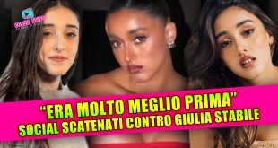 GIULIA STABILE PRIMA E DOPO: il cambiamento che ha sorpreso i fan!