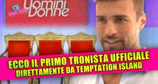 UOMINI E DONNE 2025: Flavio Ubirti è il primo tronista direttamente da Temptation Island