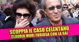 SCOPPIA IL CASO CELENTANO: Claudia Mori Furiosa con la Rai.