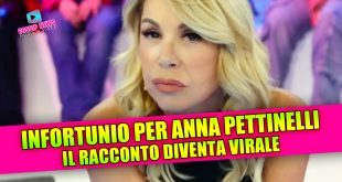 Infortunio per Anna Pettinelli
