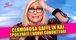 CLAMOROSA GAFFE IN RAI: spoilerati i conduttori di Domenica In!