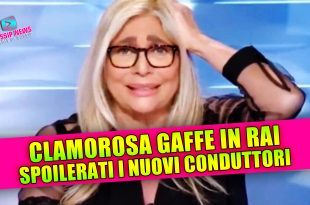 CLAMOROSA GAFFE IN RAI: spoilerati i conduttori di Domenica In!