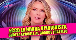 Svolta epocale al Grande Fratello: ecco la prima opinionista