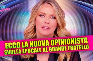 Svolta epocale al Grande Fratello: ecco la prima opinionista