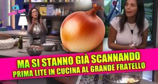 Lite al Grande Fratello: caos selvaggio in cucina tra i concorrenti
