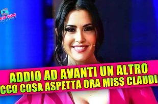 Miss Claudia Ruggeri lascia Avanti un Altro
