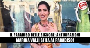 Il Paradiso delle Signore: Marina Valli in passerella