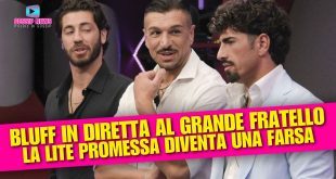 Bluff in diretta al Grande Fratello: la rissa promessa diventa una farsa