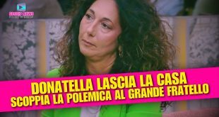 Grande Fratello 2025: Donatella lascia la Casa