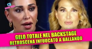 Belen Rodriguez e Barbara d’Urso: gelo totale dietro le quinte di Ballando con le Stelle