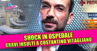 Costantino Vitagliano, insultato in ospedale: la sua risposta spiazza il web