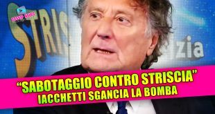 Striscia la Notizia nel mirino della Rai: Enzo Iacchetti sgancia la bomba