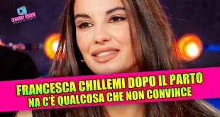 Francesca Chillemi riappare dopo il parto