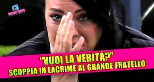 Scoppia in lacrime al Grande Fratello: la confessione che ha commosso l’Italia