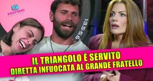 Grande Fratello: Domenico Benedetta e Valentina, il triangolo è servito!