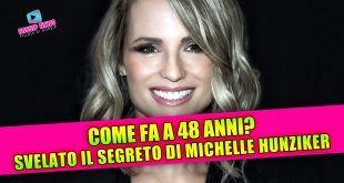 Come fa Michelle Hunziker ad avere 48 anni e un fisico da sogno?