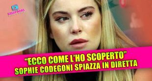 Sophie Codegoni rompe il silenzio sui tradimenti