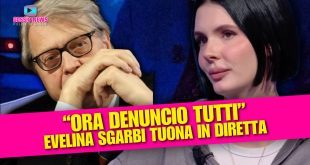 Vittorio Sgarbi, la figlia Evelina esplode