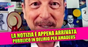 Rai shock: Amadeus verso il ritorno