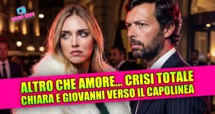 Chiara Ferragni beccata senza Giovanni