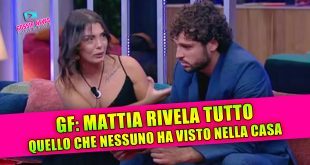 Grande Fratello, quello che nessuno ha visto nella Casa: Mattia racconta tutto
