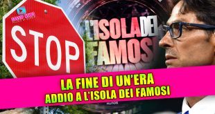 Addio a L’Isola dei Famosi