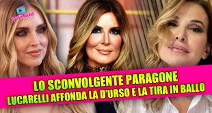 Lucarelli AFFONDA la D’Urso