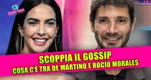 Bomba gossip su Stefano De Martino e Rocío Muñoz Morales