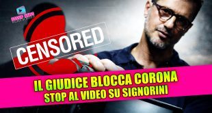 Il giudice blocca Corona: stop al video su Signorini
