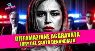 Lory Del Santo denunciata