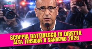 Sanremo 2026: scoppia il battibecco in diretta. Carlo Conti perde le staffe!