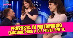 Proposta di matrimonio a C’è Posta per Te
