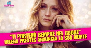 Helena Prestes annuncia la morte del padre