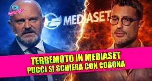 Terremoto Mediaset: Pucci si schiera con Corona