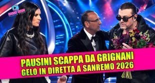 Grignani e Pausini, gelo a Sanremo 2026