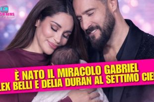 Alex Belli e Delia Duran genitori