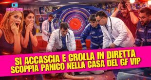 Alessandra Mussolini si accascia al Grande Fratello Vip