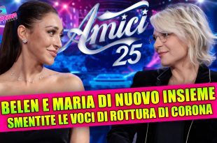 Belen Rodriguez torna ad Amici 25: smentite le voci di rottura con Maria De Filippi