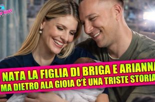 È nata Allegra, la figlia di Briga e Arianna Montefiori