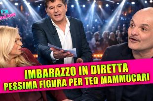 Teo Mammucari a Domenica In