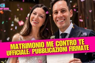 Me contro Te: le pubblicazioni firmate confermano il matrimonio tra Luì e Sofì