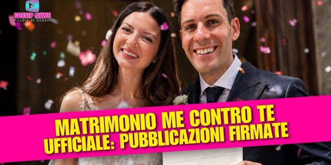 Me contro Te: le pubblicazioni firmate confermano il matrimonio tra Luì e Sofì
