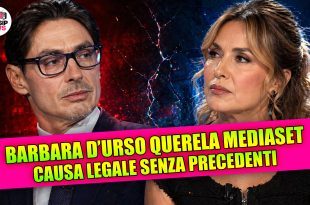 Barbara d'Urso fa causa a Mediaset