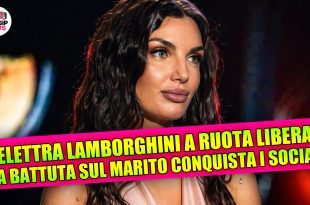 Elettra Lamborghini a Belve con Fagnani