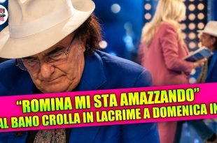 Al Bano crolla a Domenica In e risponde