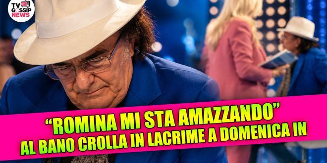 Al Bano crolla a Domenica In e risponde
