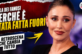 Belen Rodriguez fuori da L'Isola dei Famosi