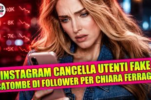 Instagram elimina i bot: Chiara Ferragni perde 387mila follower